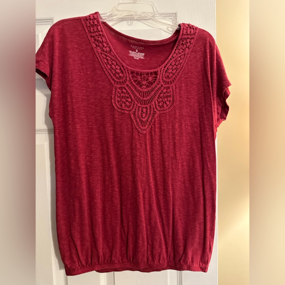 Sonoma top sz m